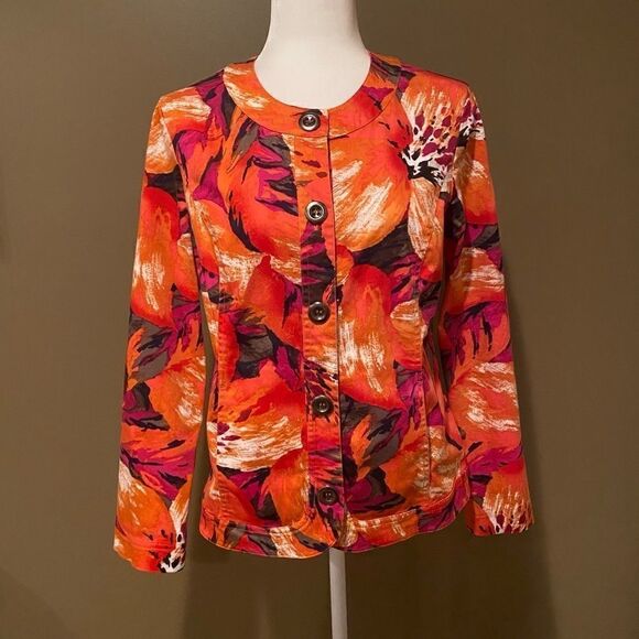 Chico’s Additions Jacket Size 1 Medium - Picture 2 of 12